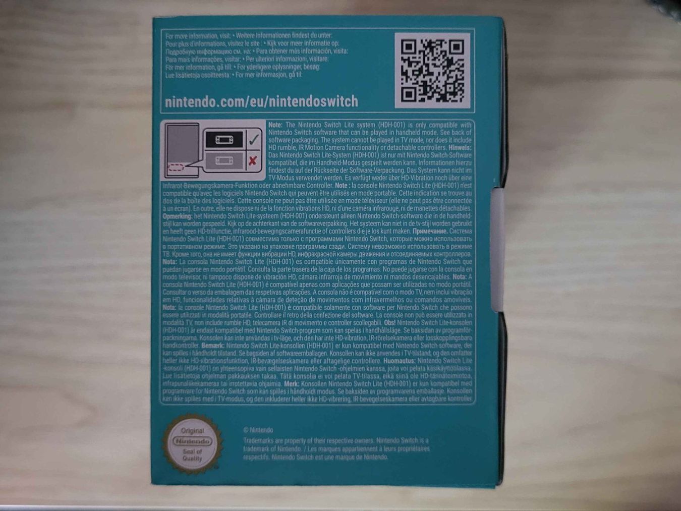 Nintendo Console: Switch Lite Turquoise - Neuve – Nuovo e nell'imballaggio originale da Yverdon-les-Bains venduto da leo_9dnv 2
