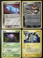 Beldum Nuzleaf Swalot Chinchou holo reverse Hidden Legends