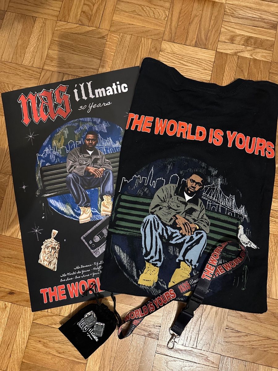 T-shirts: Nas Série limitée Pack VIP Illmatic 30 ans – Neuf avec emballage d'origine à Lausanne par Magic1900