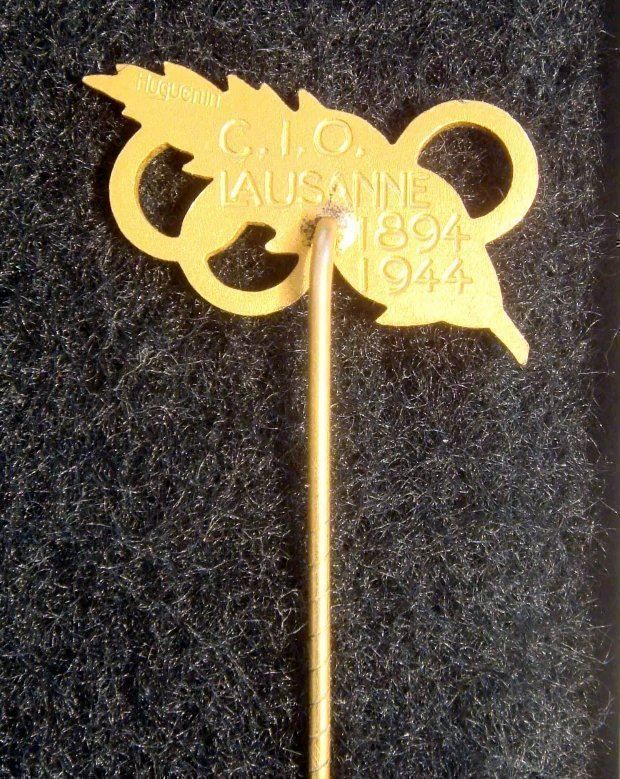 Plaquettes & Badges: Abzeichen "CIO Lausanne 1894 - 1944" – D'occasion à Le Mouret par Pantini 1