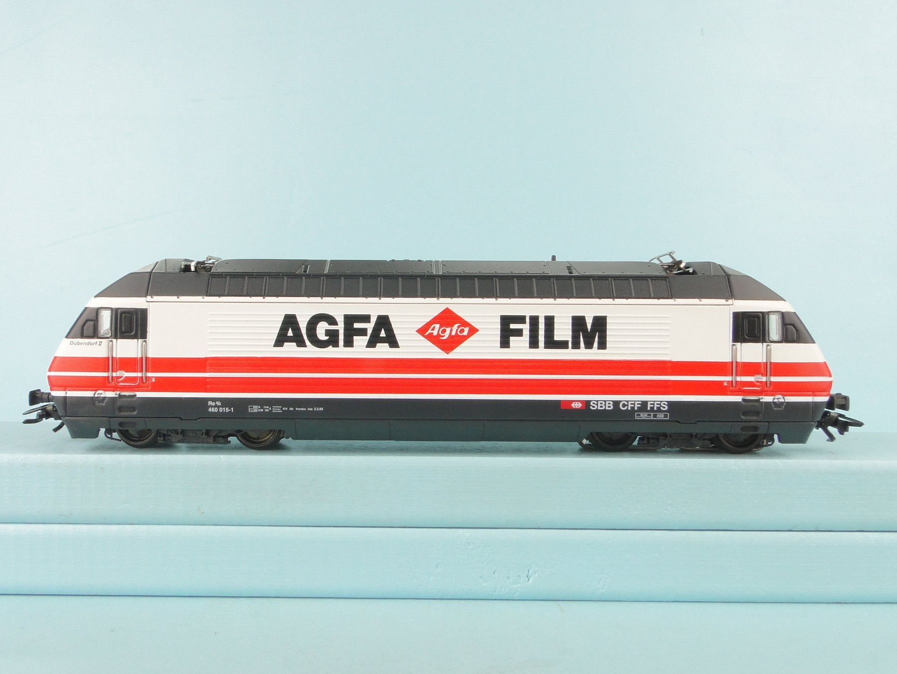 Märklin Modellini di ferrovie: Märklin 83463 SBB S460 AGFA – Usato da Bülach venduto da cann11 8