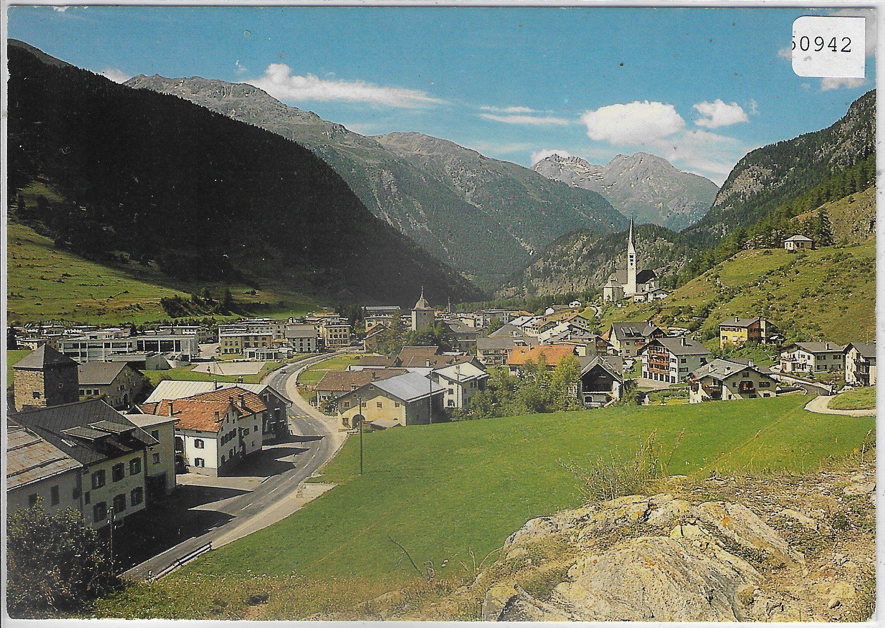Ansichtskarten: Zernez (Engadin) Generalansicht – Gebraucht aus Ettingen von Kartenplanet