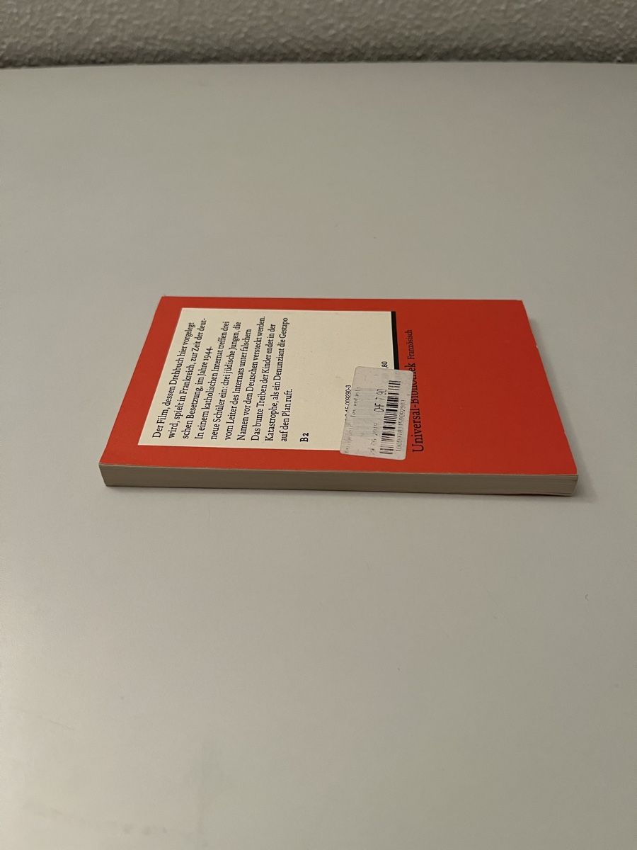 Bücher: 🔥AB 1.- FR. —  Au revoir, les enfants - Reclam – Gebraucht aus Zürich von Richard_En_Passant 3