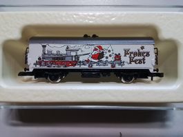 Neu OVP Märklin Z 31680 Kühlwagen Weihnachten Frohes Fest