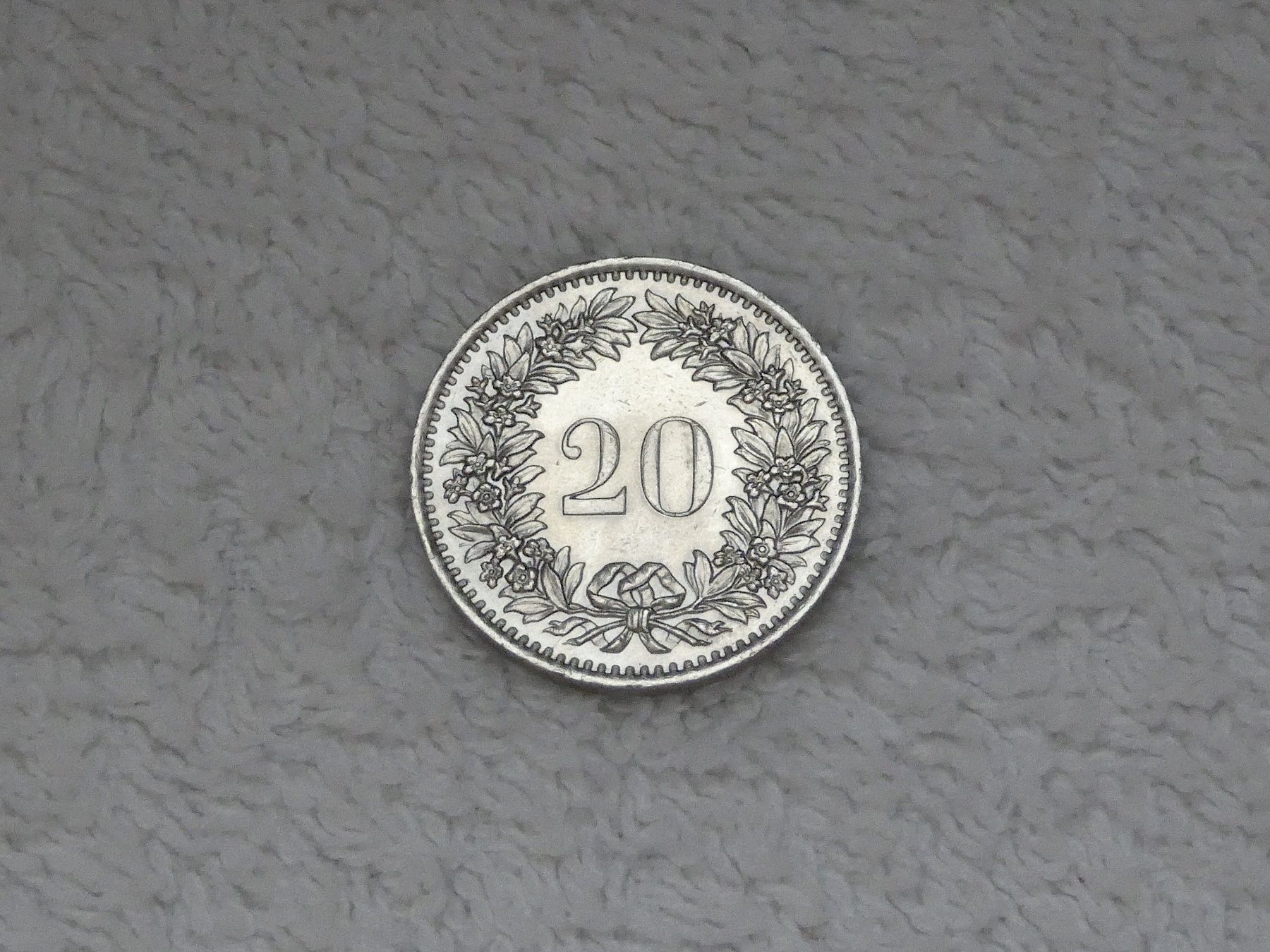 Tutti le monete: 20 centimes/rappen 1976 – Usato da Nyon venduto da Ilmi09 1