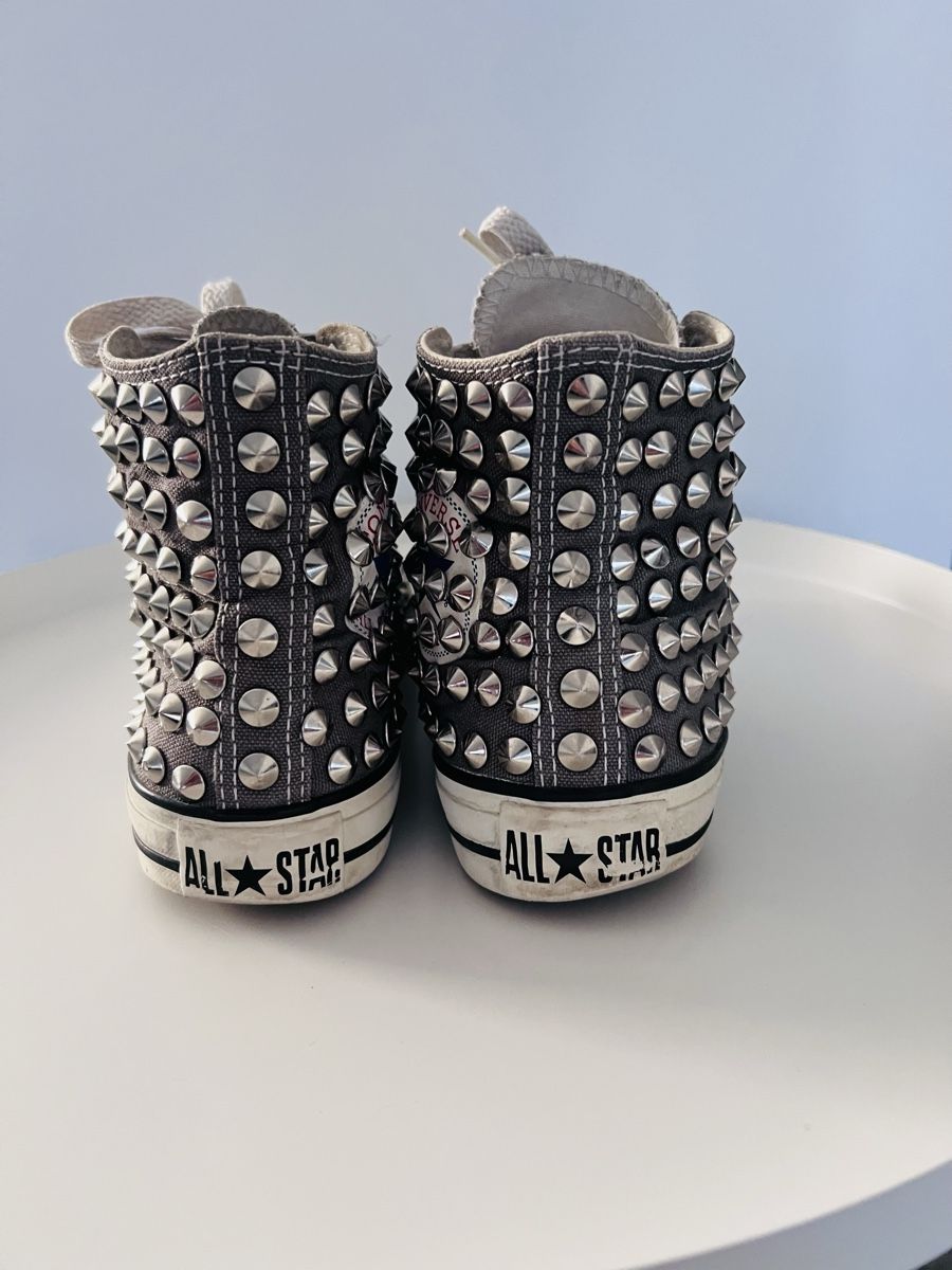 Converse Scarpe da donna: Converse All Star effetto vintage con borchie - 37 – Usato da Losone venduto da Annja93 2