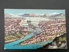 AK  1913 Genf Panorama  (G1334)