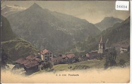 Finhaut - Vue generale - coloriert