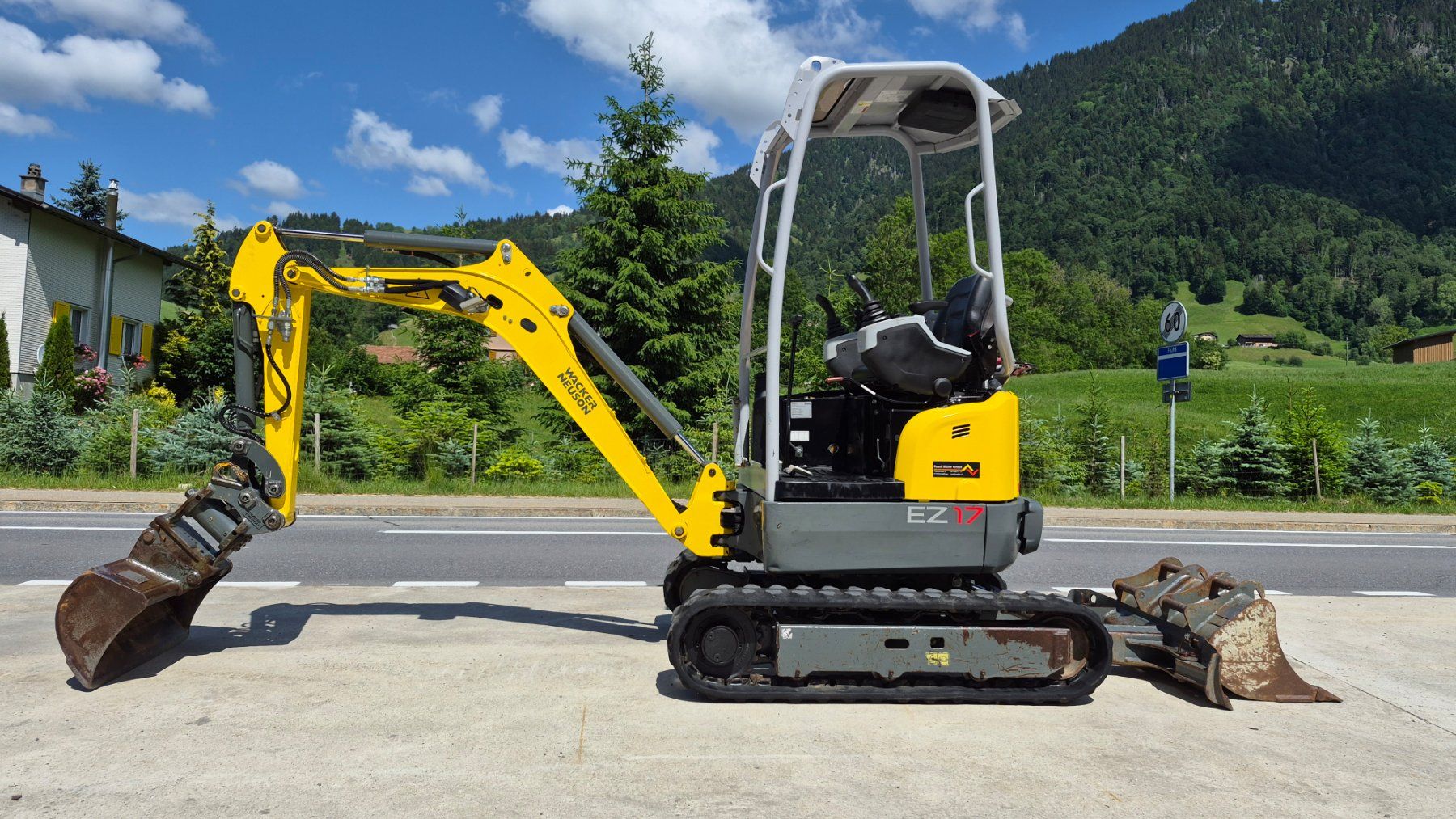 Wacker Neuson Escavatori: Bagger Raupenbagger Wacker Neuson EZ17 – Usato da Schüpfheim venduto da grischa01 7