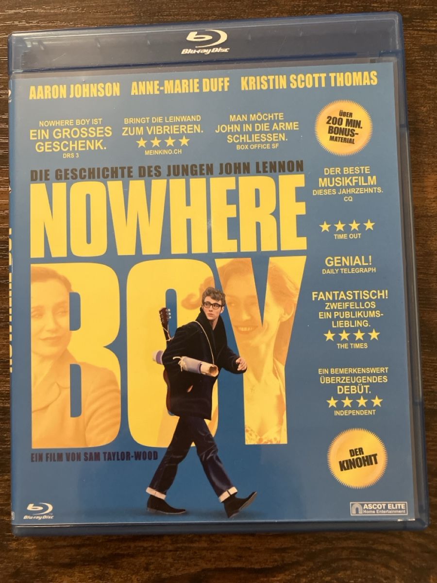 Tous les DVDs: Nowhere Boy BluRay – D'occasion à Glarus par Jhuber78