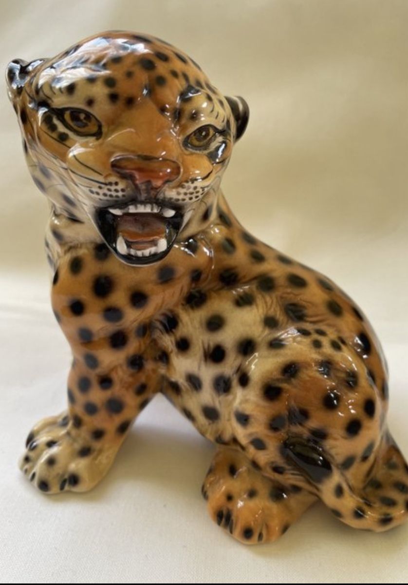 Figuren: Statuetta giaguaro in ceramica – Gebraucht aus Zürich von alpha69 2