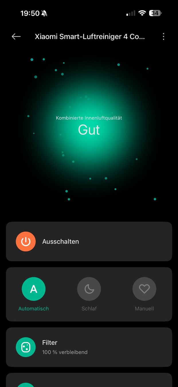Xiaomi Purificatori d'aria: Xiaomi Smart Luftreiniger 4 Compact – Usato da Schwarzenburg venduto da Tiiago.Pe 3