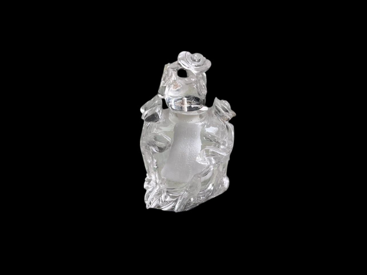 Flaconi: Snuff Bottle / Flacon à priser in crystal glass – Usato da Morges venduto da Audemars07 1