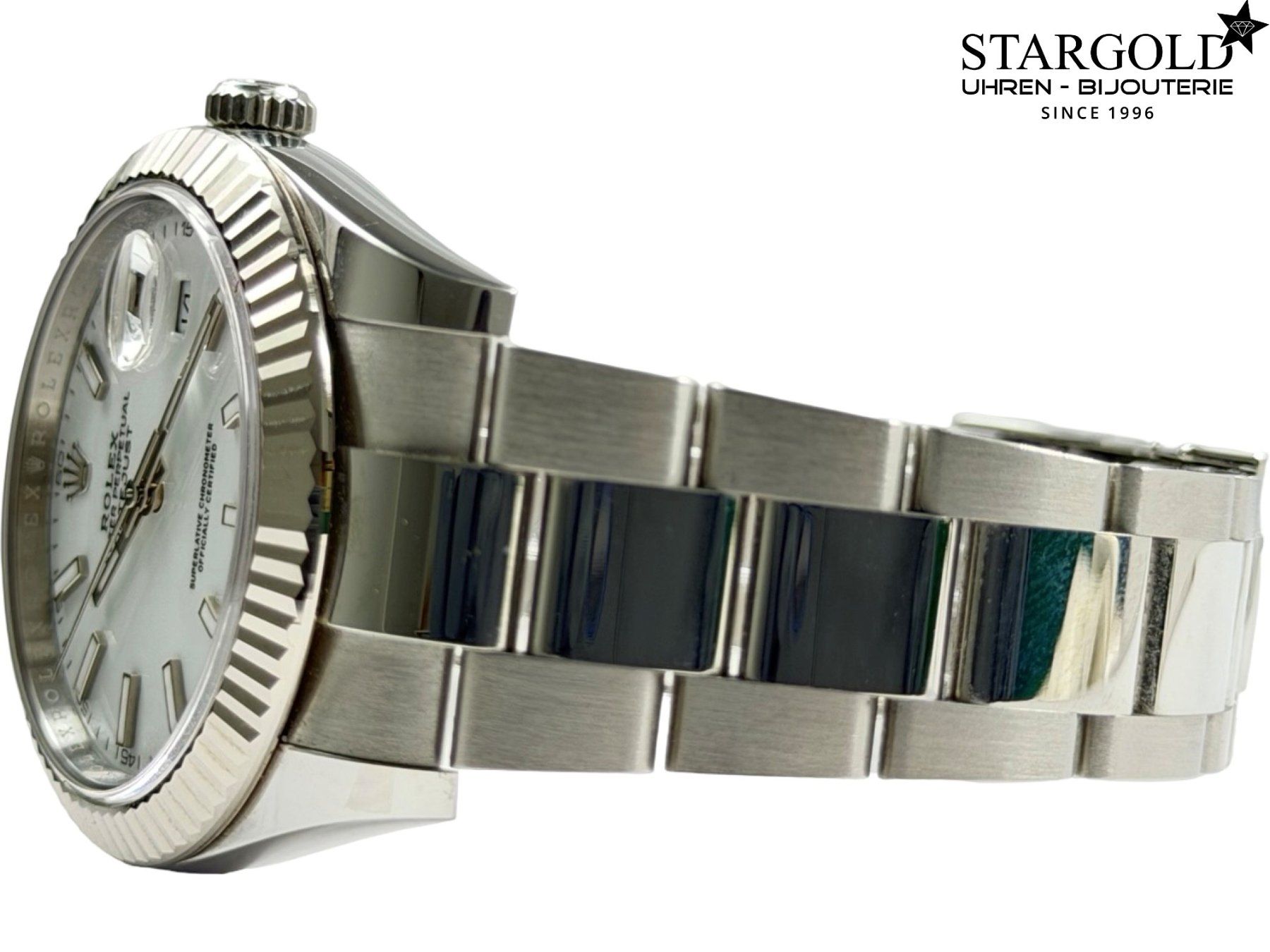 Rolex Uhren: Rolex Datejust 41 weiss - 126334 – Gebraucht aus Zürich von Stargold-Uhren 5