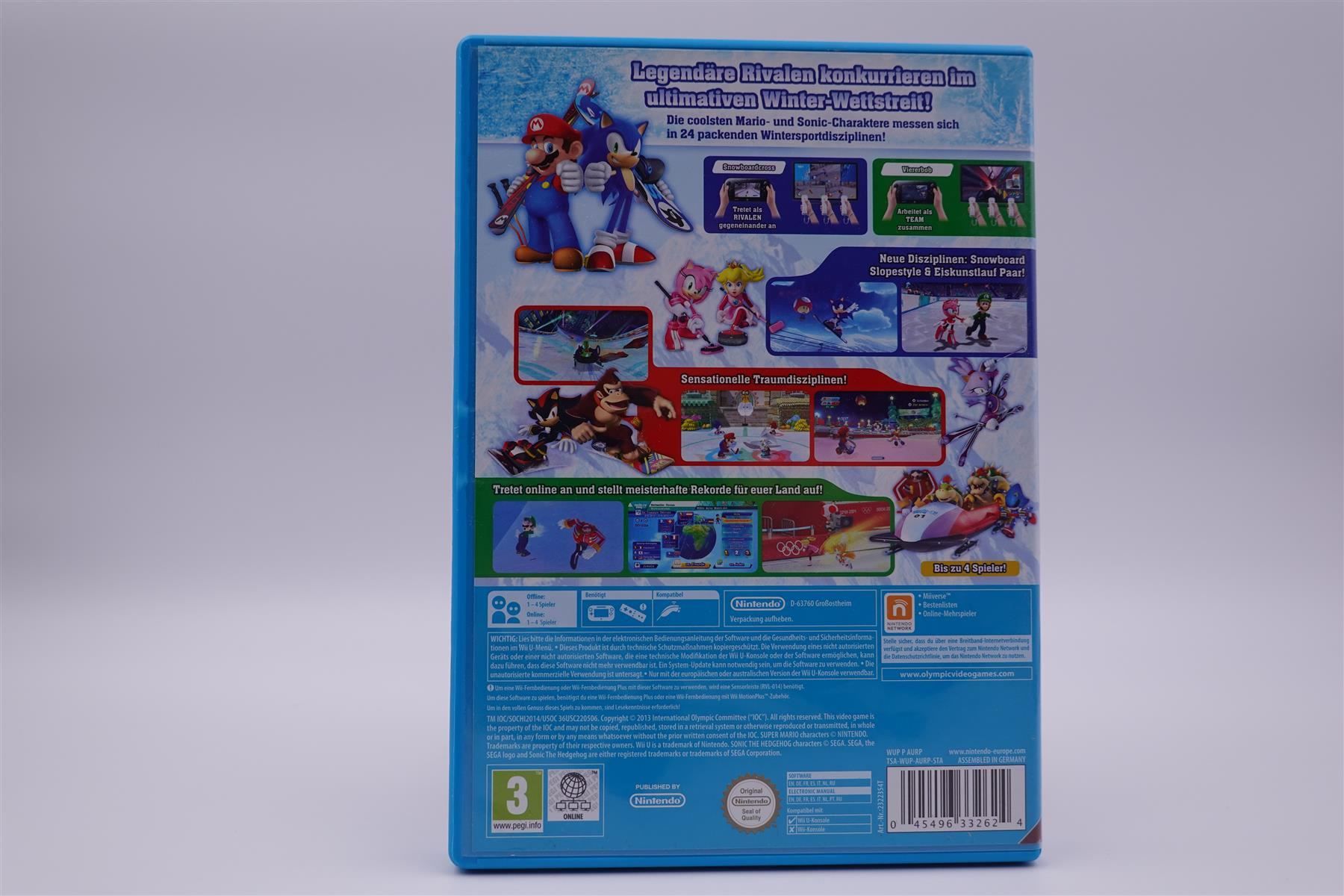 Nintendo Giochi: Mario&Sonic Sotschi 2014 (Wii U) – Usato da Herisau venduto da ZelliZone 1