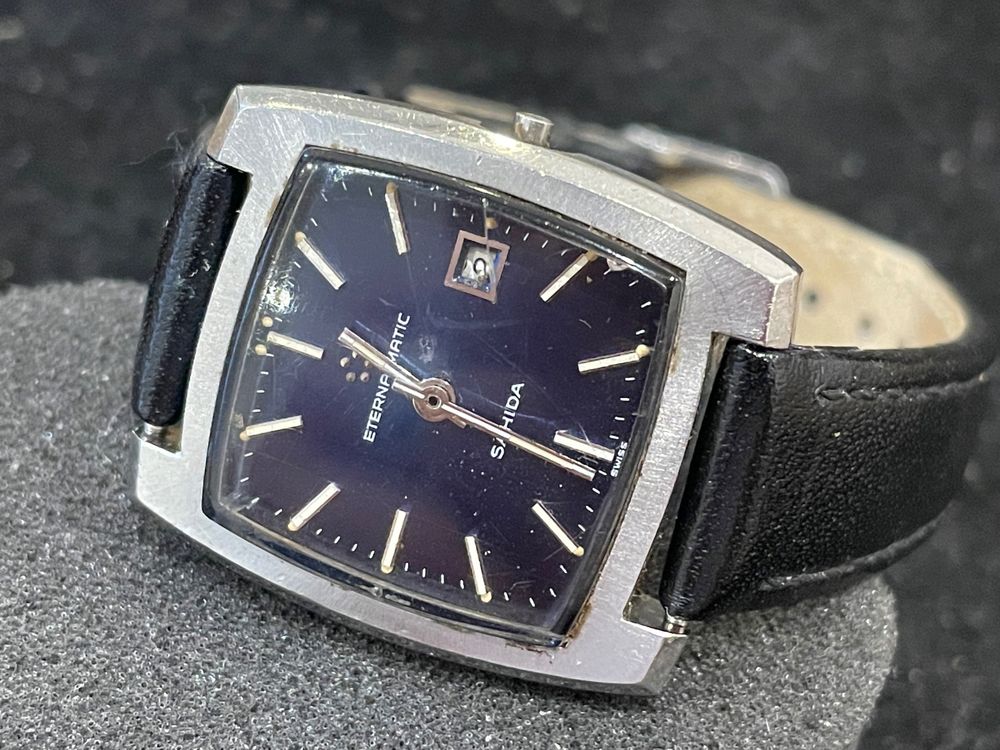 Mouvement De Montre Eterna Matic Sahida Cal. 1446K - Vintage - Pour Pièces Ou Restauration - Occasion