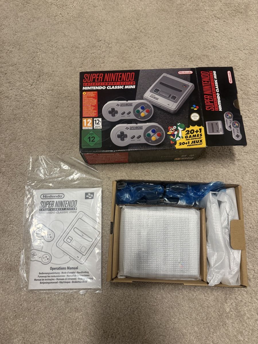 Nintendo Console: Super Nintendo Mini – Nuovo (secondo la descrizione) da Emmenbrücke venduto da streetfighter27 2