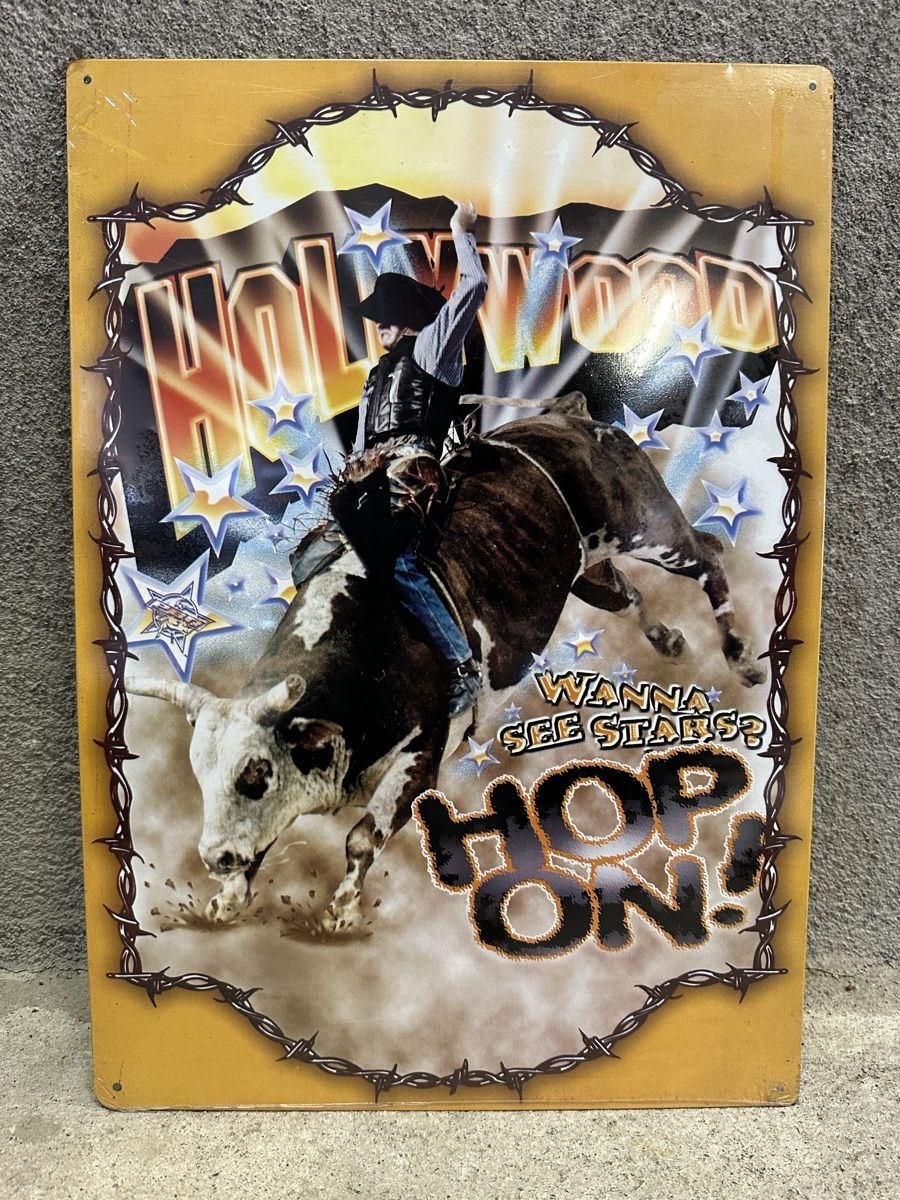 Ecriteaux: Hollywood bull riding – D'occasion à Reinach AG par rares75