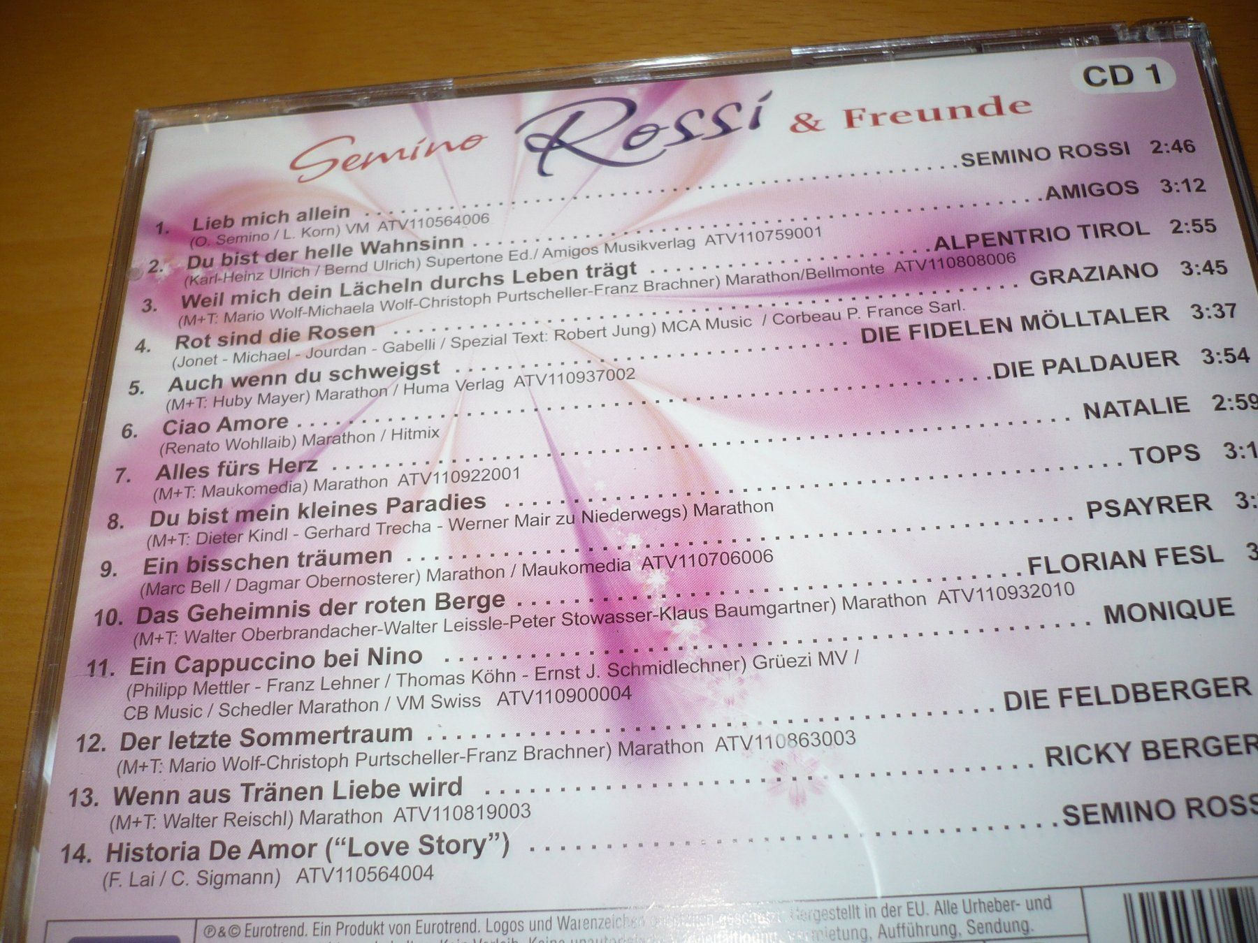 CD: SEMINO ROSSI & FREUNDE 3 CD Box – Nuovo (secondo la descrizione) da Merzligen venduto da Marthe22 3