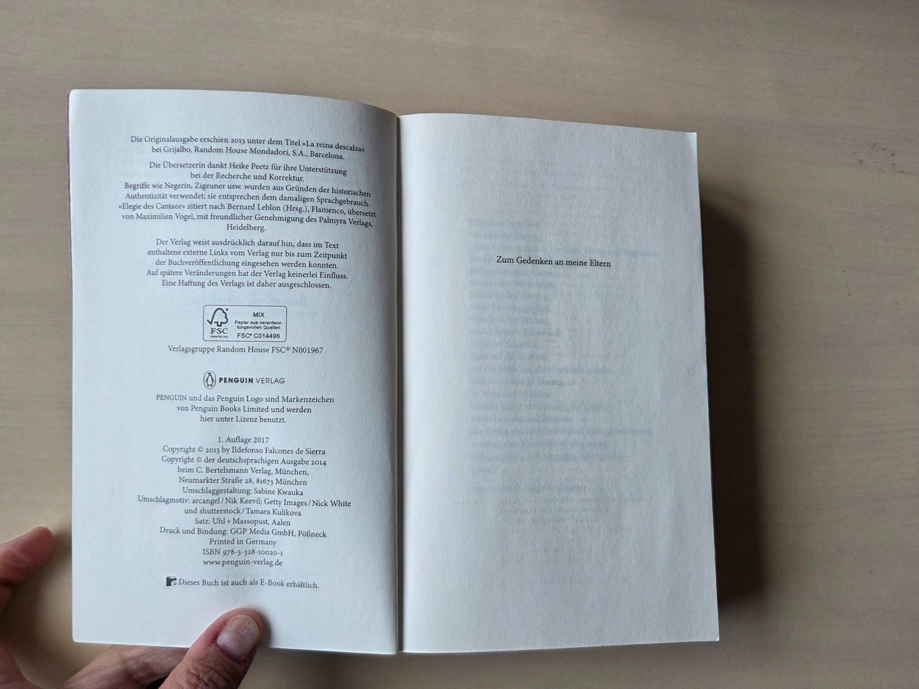 Bücher: Das Lied der Freiheit, Idefonso Falcones – Gebraucht aus Liestal von ITOlio 1