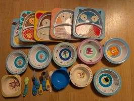 Geschirrset Kinder Skip Hop, Nuby, etc