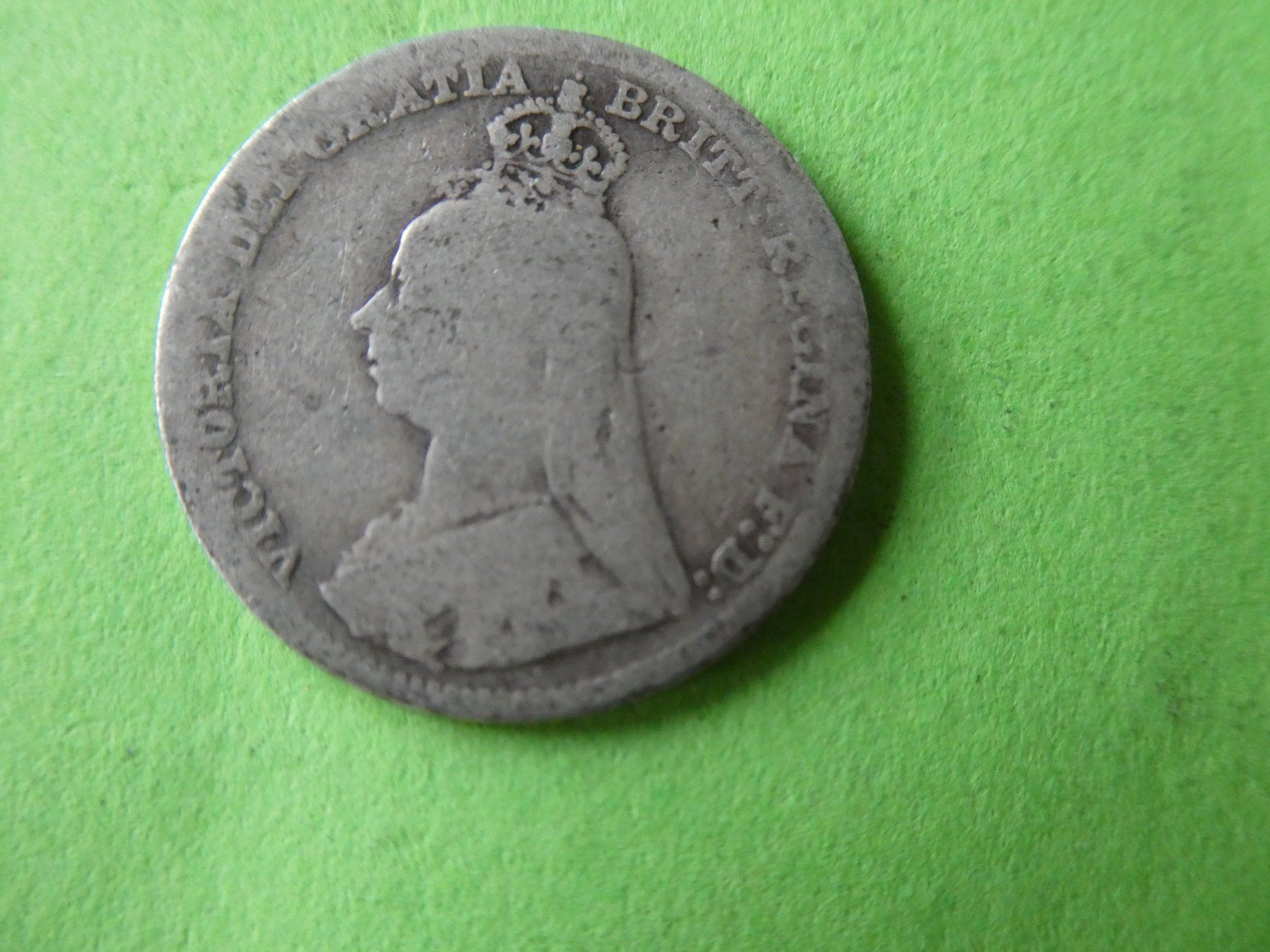 Tutti le monete: Grossbritannien 1891, 3 Pence   Silber – Usato da Hinterforst venduto da Rohusri