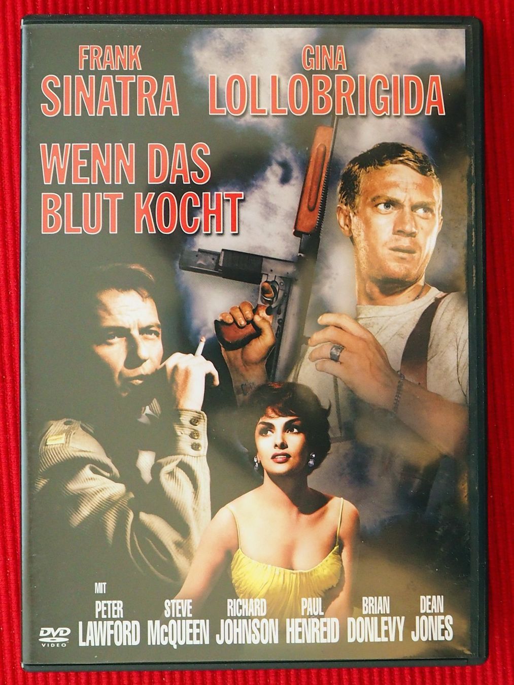 Tutti i DVDs: Wenn das Blut kocht / Frank Sinatra / Steve McQueen – Usato da Chur venduto da big_5zx8