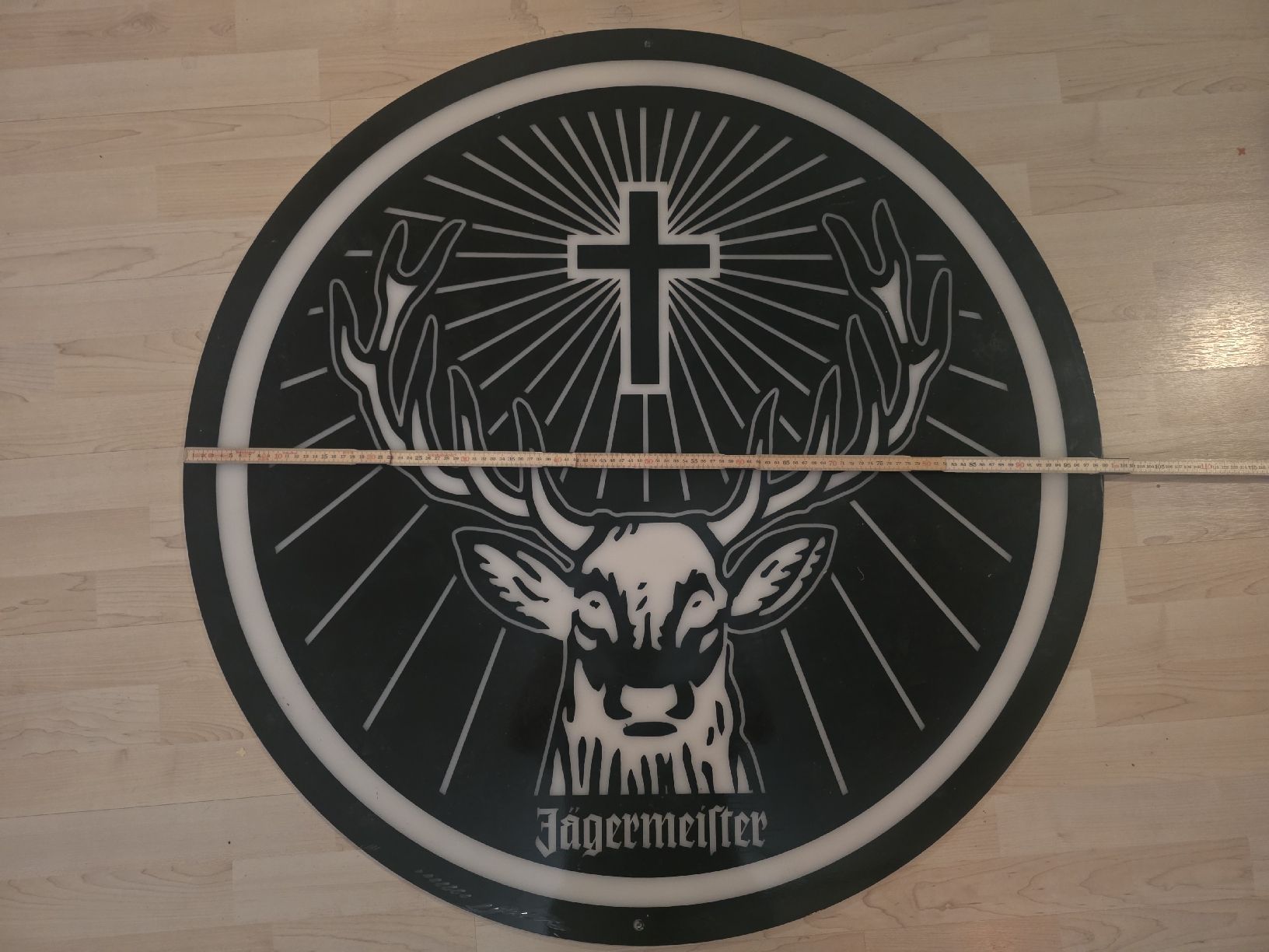 Insegne: Werbeschild Jägermeister 100cm – Usato da Herisau venduto da Gleis-6 1