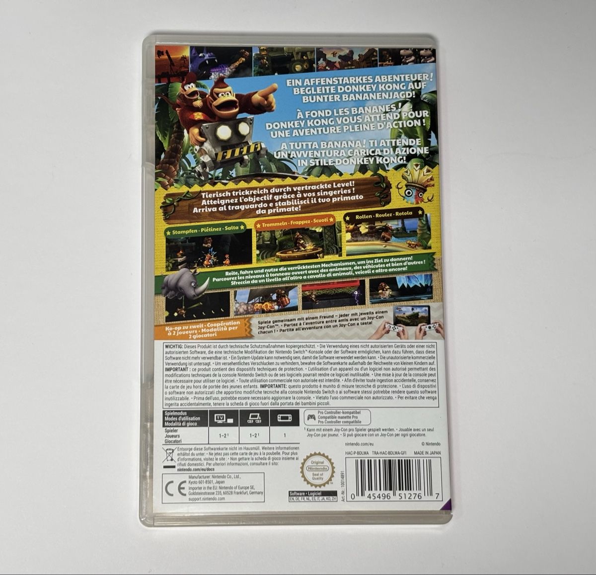 Nintendo Spiele: Nintendo Switch Donkey Kong Country Returns HD gioco – Gebraucht aus Gordola von kar_gy5g 1