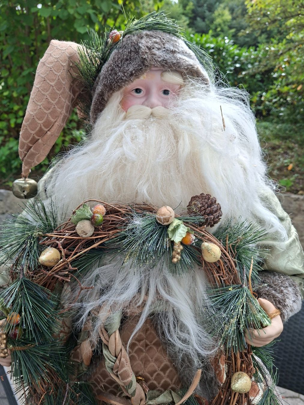 Tutte le decorazioni: Weihnachtsmann mit Kranz Neu – Nuovo (secondo la descrizione) da Bäriswil BE venduto da Rezz 1