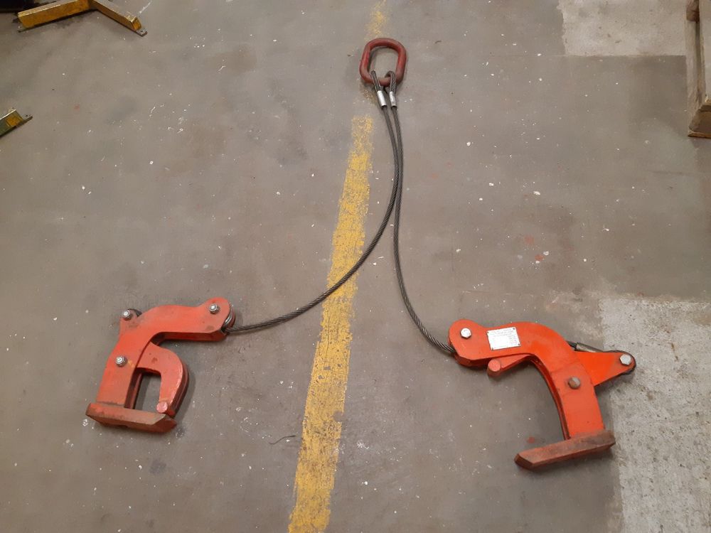 Plattenwagen Orange 1000kg - Transportwagen Für Gipskarton & Holzplatten