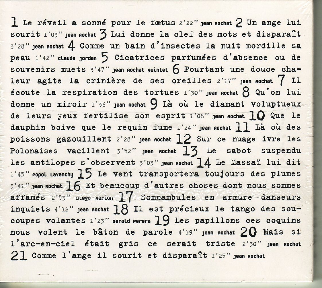 CDs: Jean ROCHAT Quintet Le Vent Transportera... – Neu und originalverpackt aus Boussens von catfood01