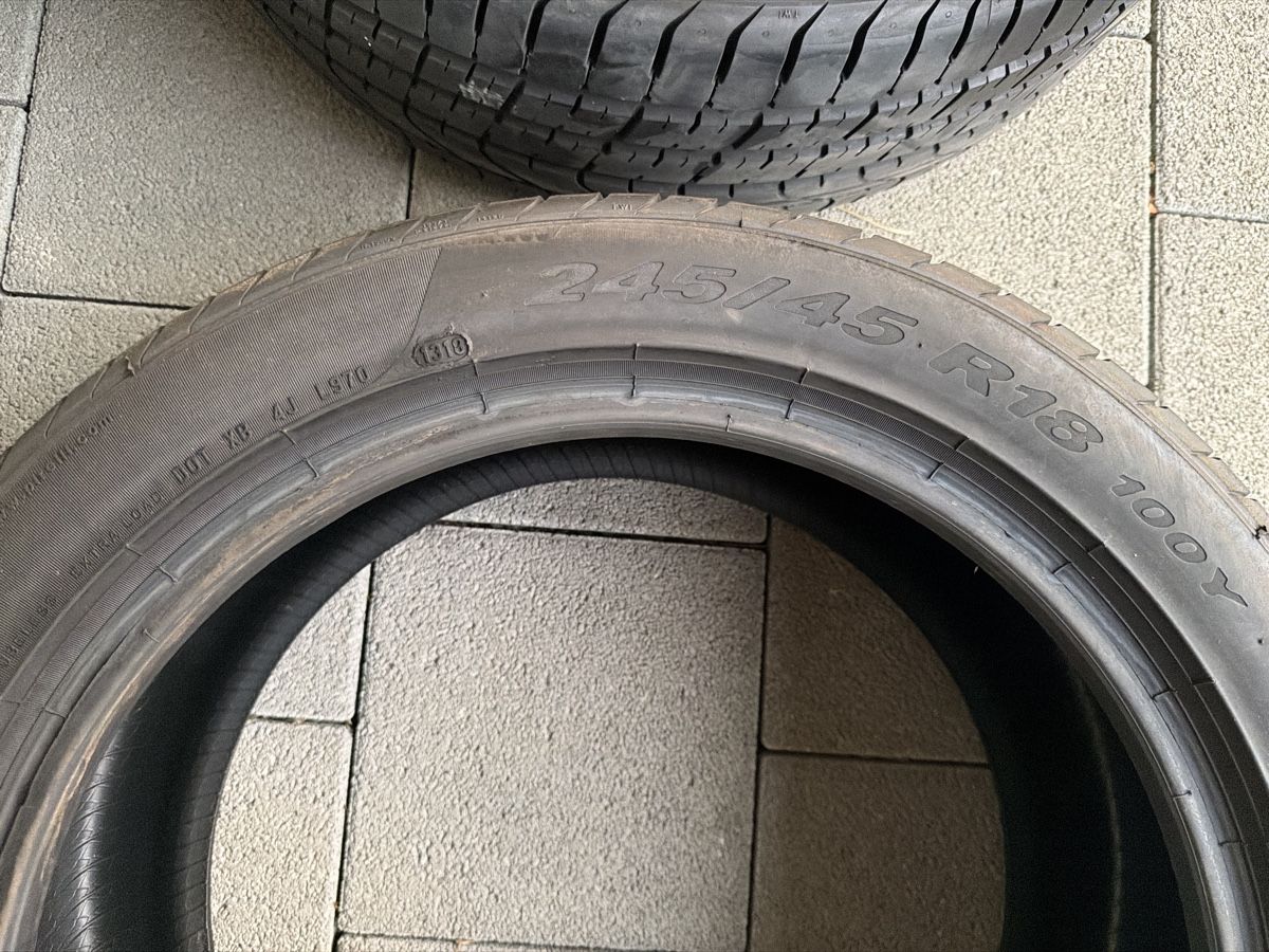 Pneumatici & Ruote complete: 4x Pneu Pirelli P Zero - 245/45/18  – Usato da Wolfwil venduto da Rolex1 3