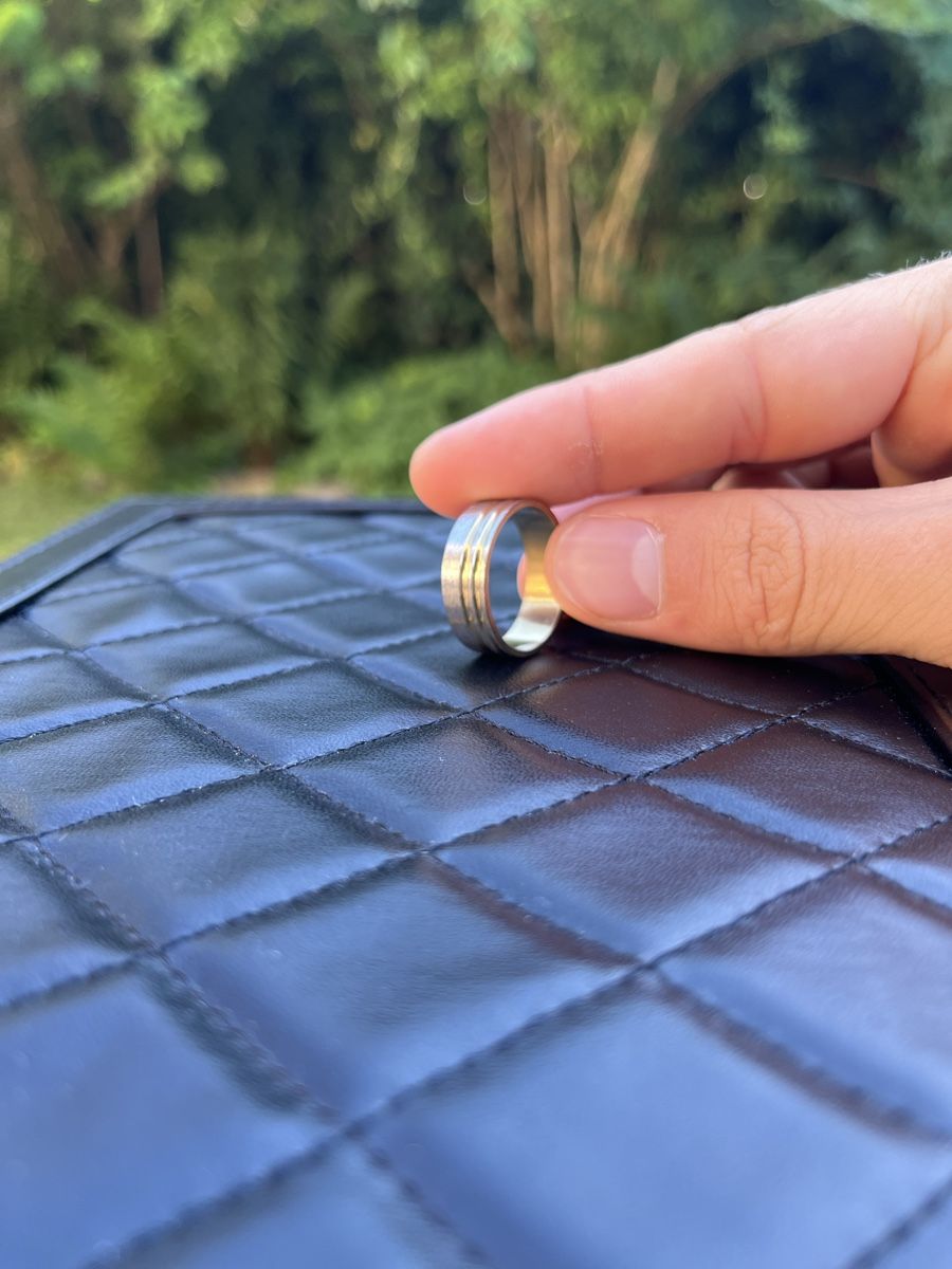 Ringe: Ring aus Edelstahl mit Rillen 20 mm Modeschmuck – Neu (gemäss Beschreibung) aus Tägerwilen von Alexander716 1