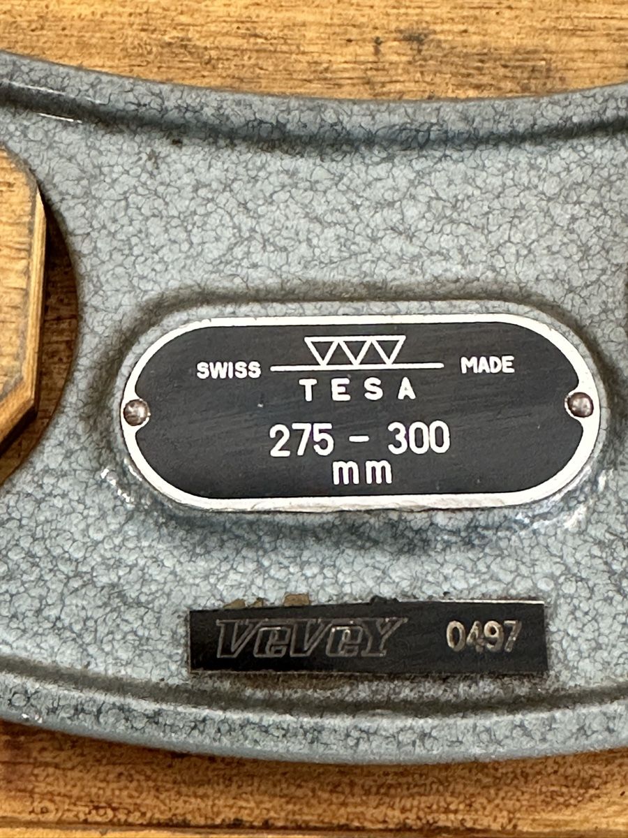 Tesa Messen: Tesa Bügelmessschraube, Micrometer 275-300 mm  – Gebraucht aus Aarberg von SNMachines 1