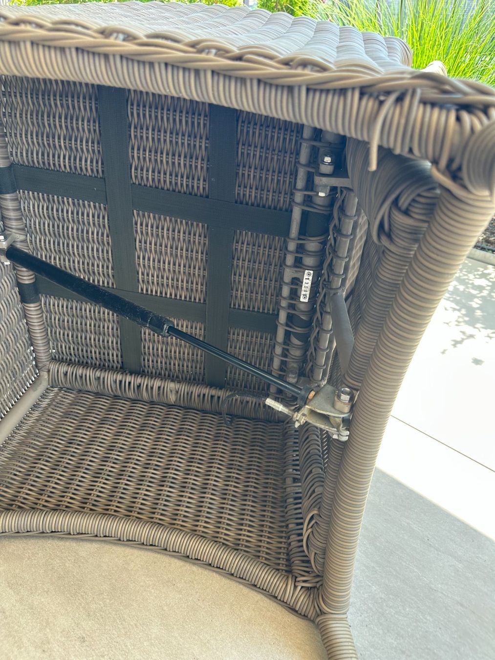 Hunn Sedie: Rattan Stühle Set mit Kissen – Usato da würenlos venduto da first_edition 5