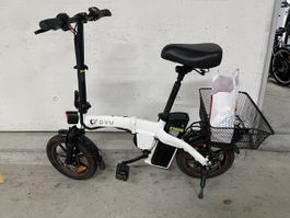 Top E-Bike Klapprad! DVU, wenig benutzt.
