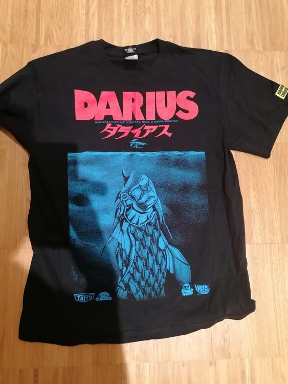 Darius Hardcore Chocolate T-shirt Tokyo Retro Gaming (Neu (gemäss ...