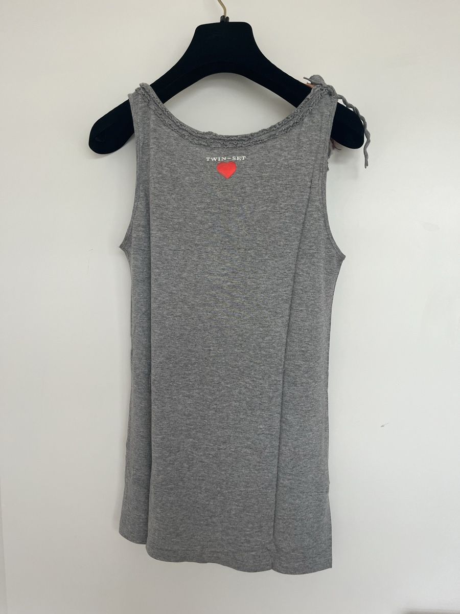 Twinset Top: Top Twin-Set grey 🌸 size S – Nuovo (secondo la descrizione) da Bern venduto da val_kw6s 1