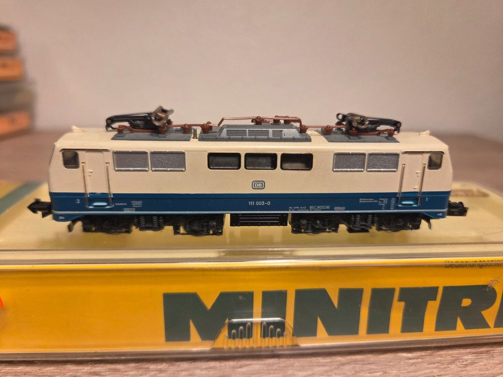 Minitrix N 2062 E-Lok BR 111 DB (Gebraucht) in St-Aubin-Sauges für CHF ...