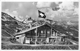 Montana, Restaurant Croix d'Err, Mont-Lachaux