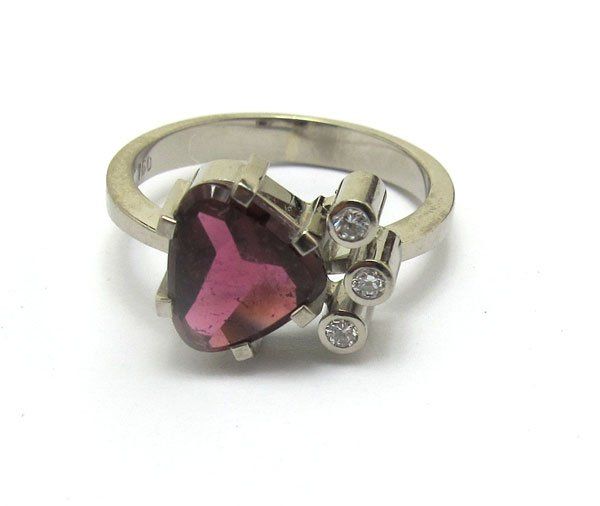 Ringe: Rubellit - Ring – Gebraucht aus Zürich von Schmuckmarkt 1
