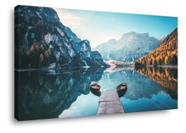 Riesig 🔝 SUPER PREIS 💲 Wandbild 120x80 NEU / See Idylle