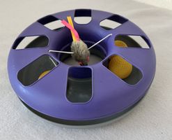 Katzenspielzeug „Catit Senses Track“ mit Maus & 4 Bällen