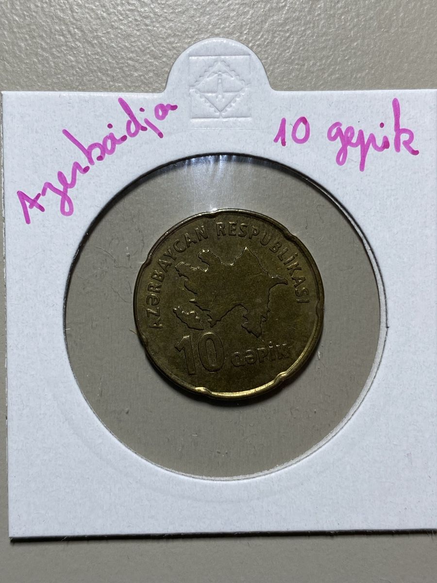 Tutti le monete: Azerbaïdjan - 10 gepik – Usato da Payerne venduto da Mike1682