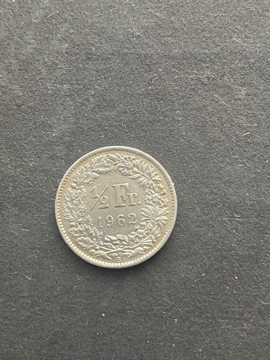 Tutti le monete: -.50 Silber CH Jahr 1962 – Usato da Meierskappel venduto da Hala03 1