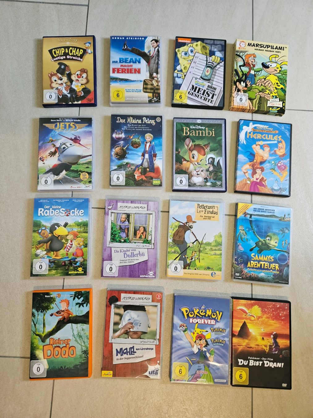 Alle DVDs: DVD-Sammlung für Kids – Gebraucht aus Greifensee von campigotto01