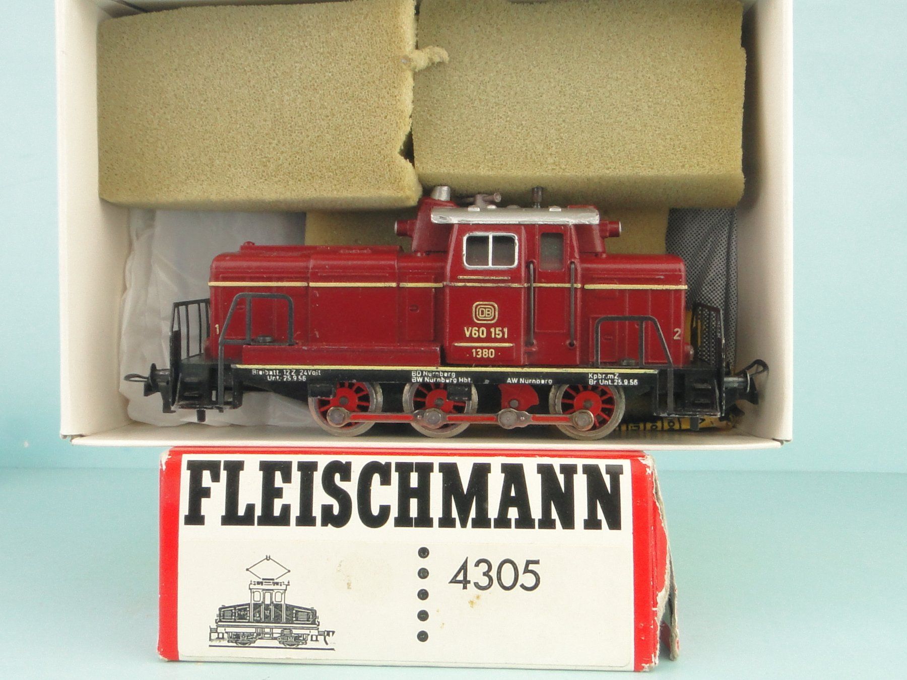 Fleischmann Modellini di ferrovie: Fleischmann H0 DB V60 – Usato da Bülach venduto da cann11 6