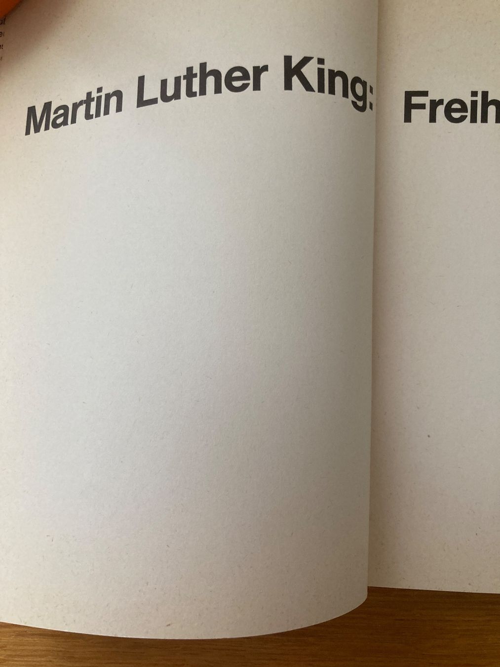Livres: Martin Luther King - Freiheit – Neuf (Voir description) à Basel par magot58 4