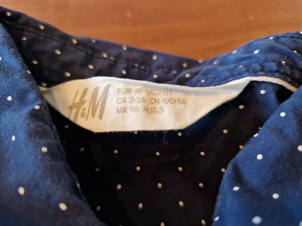 H&M Camicie, T-shirt & Polo: Schickes Hemd mit Fliege 98 – Usato da Giswil venduto da monimaus08 1
